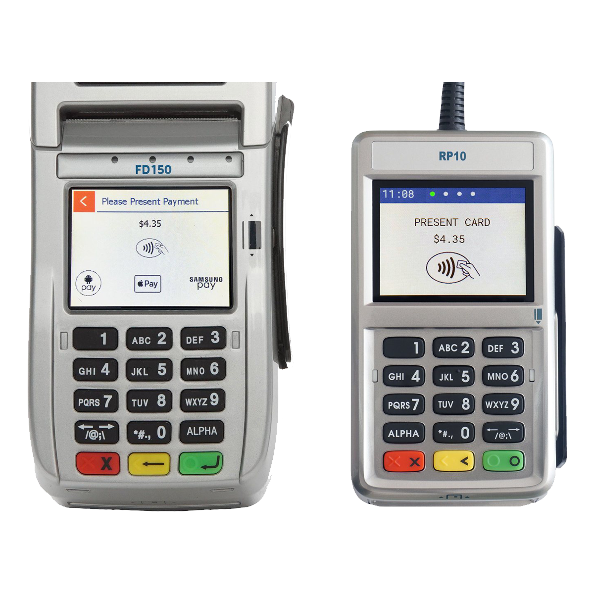 First Data FD150 Countertop Credit Card Machine